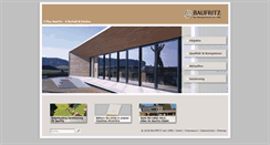 Desktop Screenshot of baufritz-gewerbebau.de